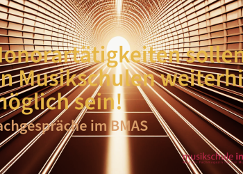 Honorartätigkeiten sollen an Musikschulen weiterhin möglich sein