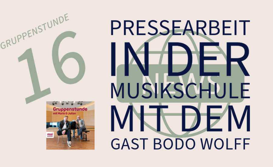 Wie Wichtig Ist Die Pressearbeit Für Musikschulen?