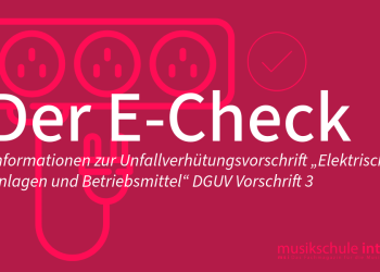 Was Musikschulen über Den E-Check Wissen Sollten