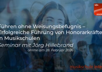 Führung und Teambuilding in Musikschulen