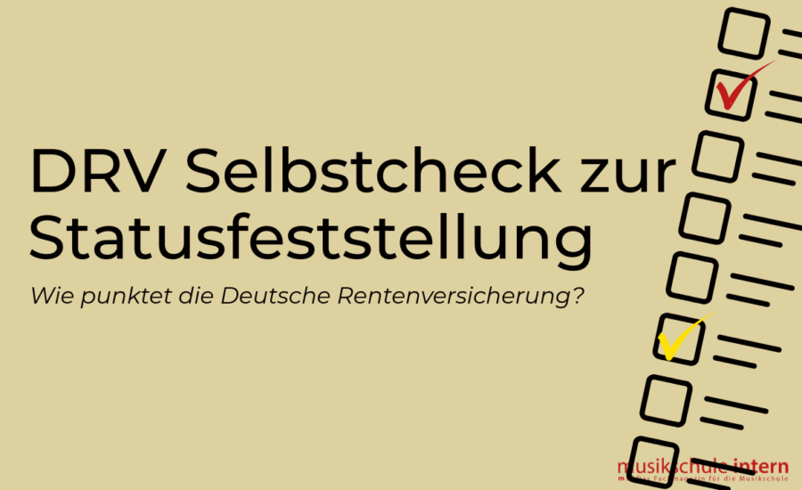Algorithmus des DRV-Selbstchecks zur Statusfeststellung offengelegt