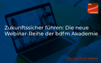 Neue Webinarreihe des bdfm startet am 15. September