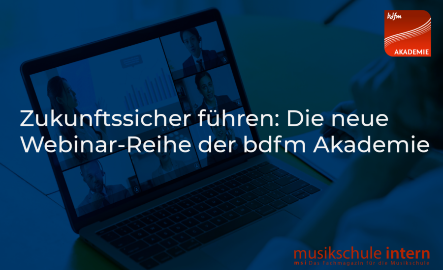 Neue Webinarreihe des bdfm startet am 15. September